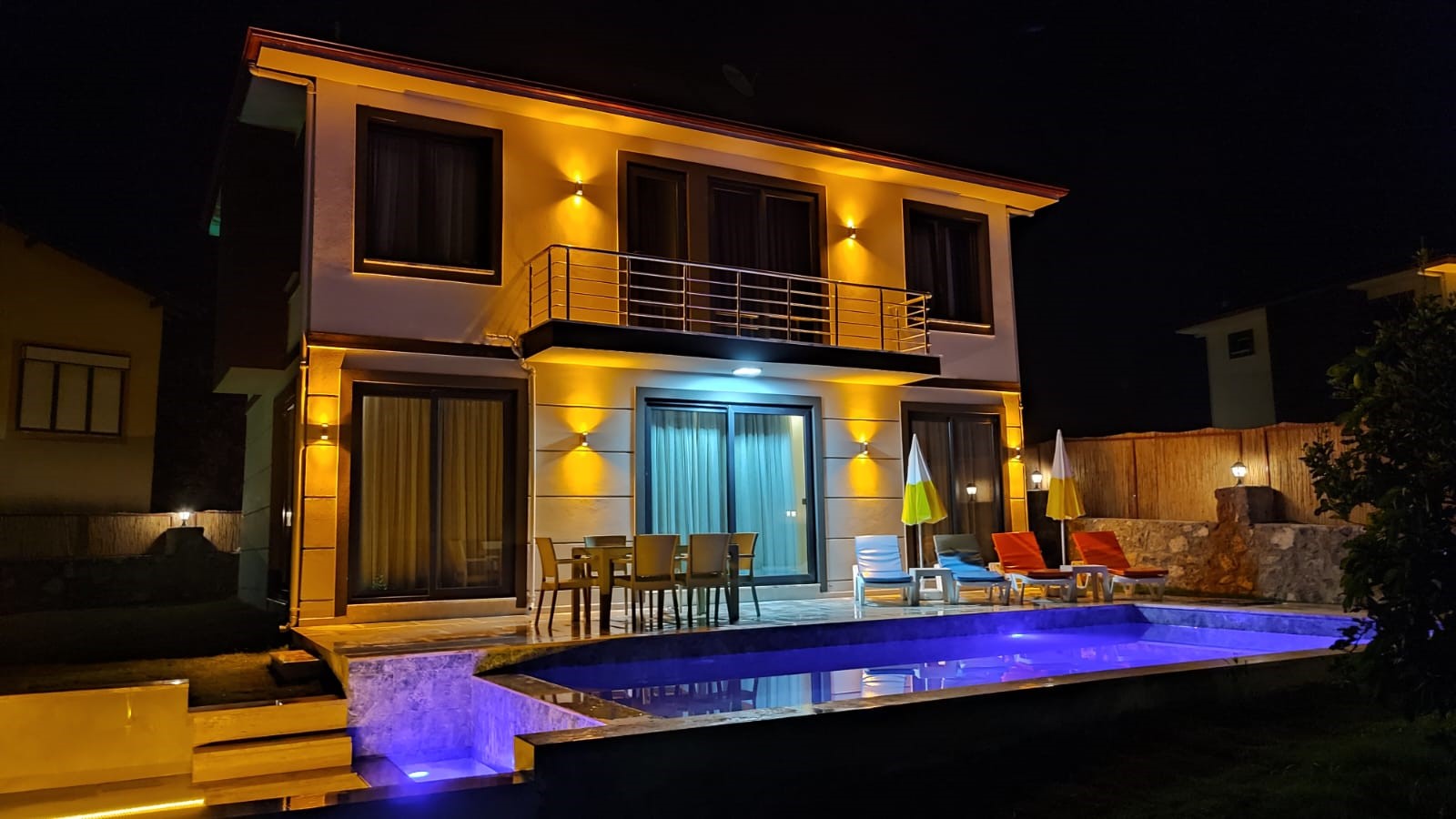 Fethiye, Patlangıç bölgesinde, 3 odalı, Özel Havuzlu Villa