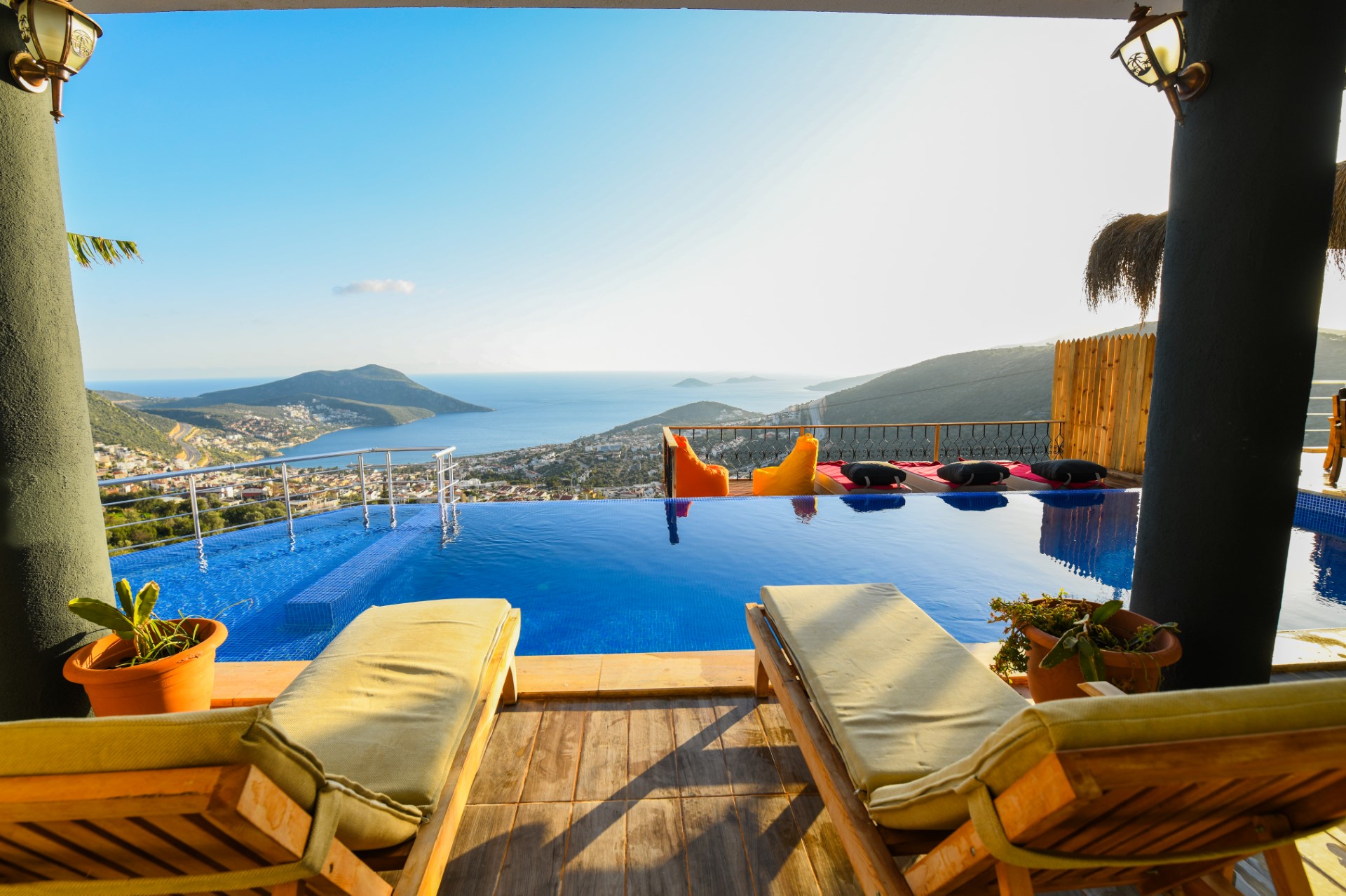 Kalkan, Akbel bölgesinde, 3 odalı, Özel Havuzlu Villa