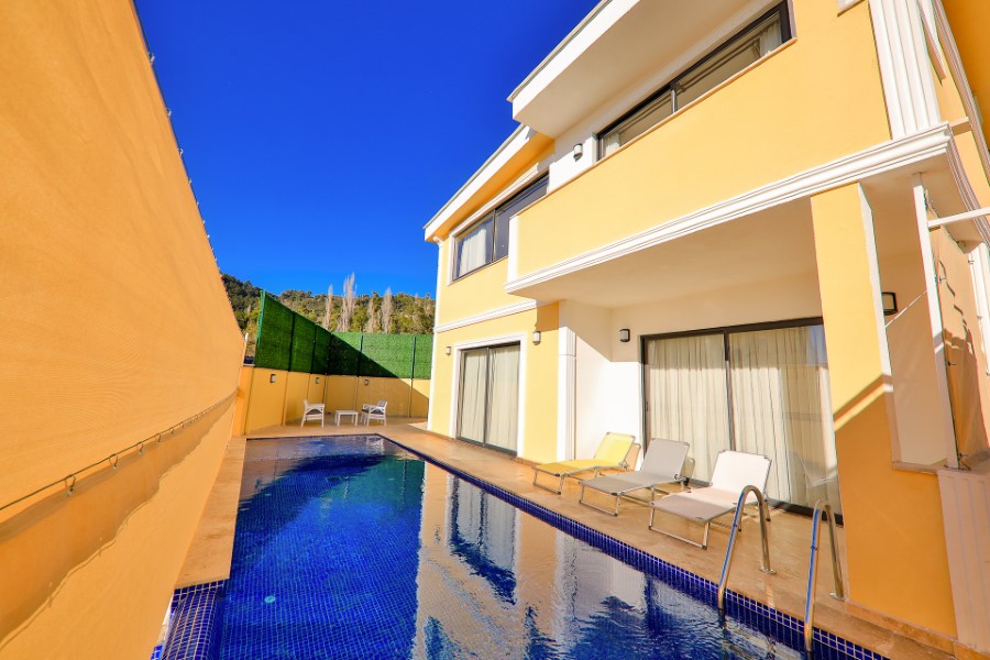 Kalkan, İslamlar bölgesinde, 2 odalı, Özel Havuzlu Villa