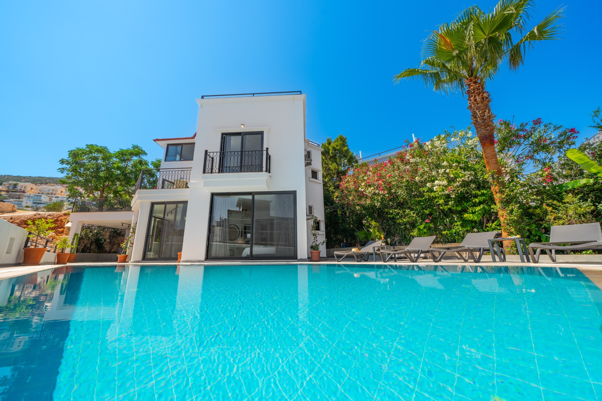 Kalkan, Ortaalan bölgesinde, 4 odalı, Özel Havuzlu Villa