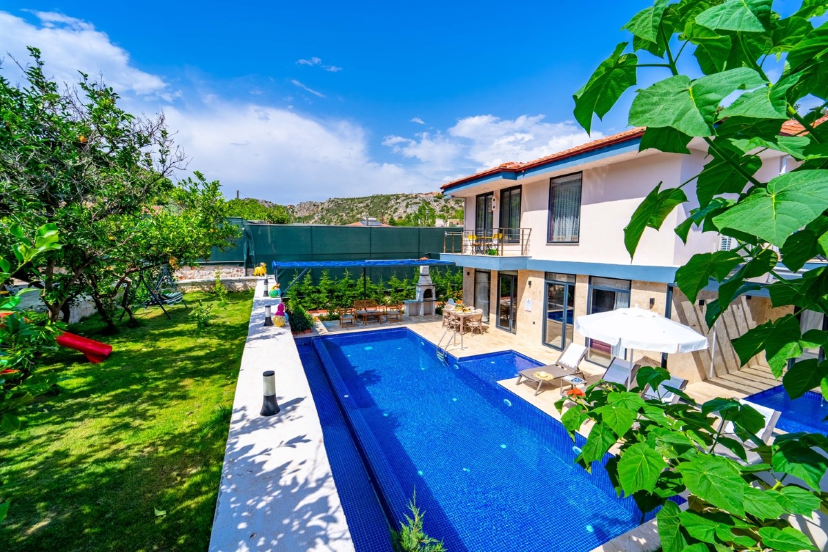 Kalkan, Patara bölgesinde, 3 odalı, Özel Havuzlu Villa