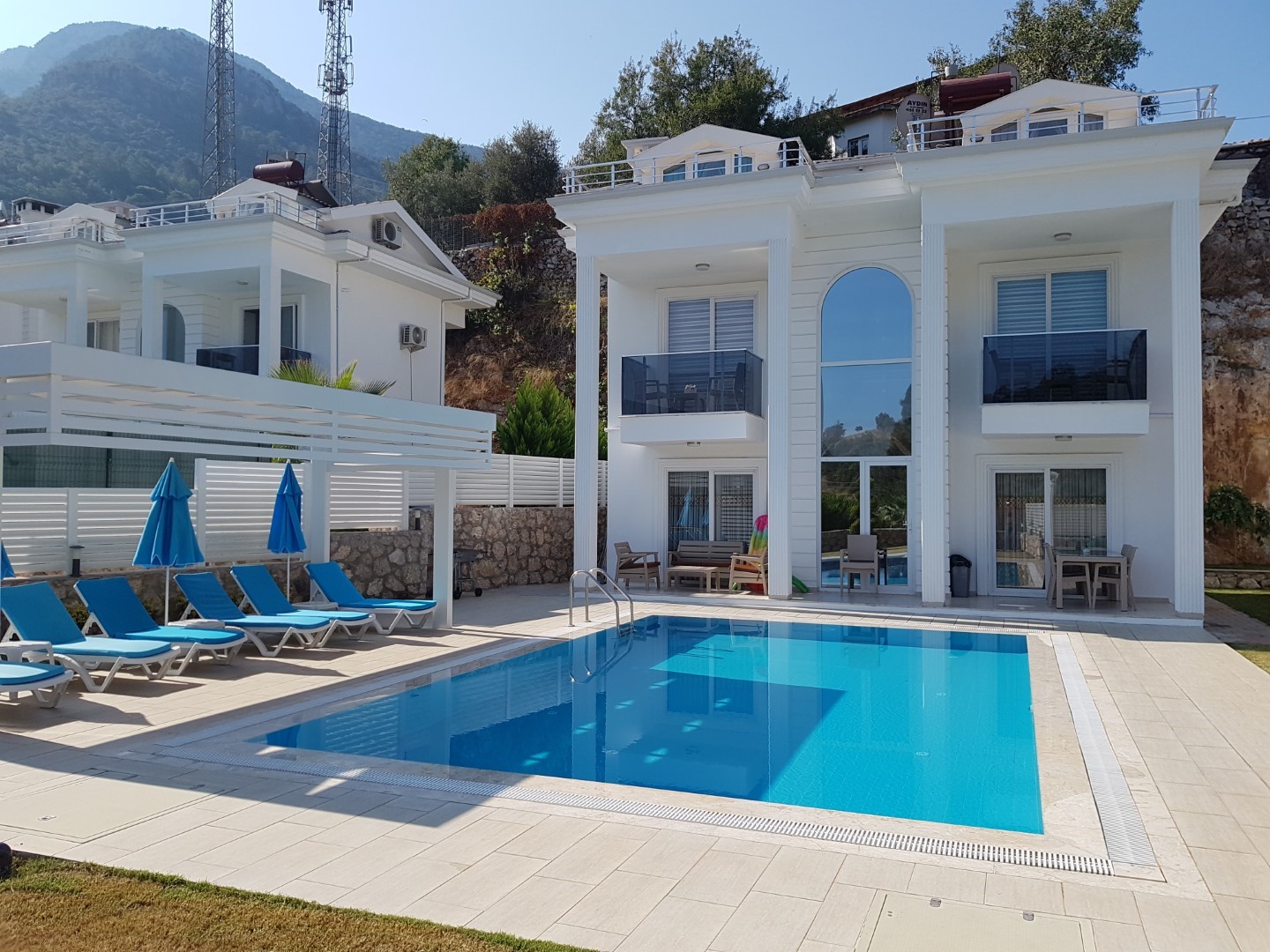 Fethiye, Ovacık bölgesinde, 4 odalı, Özel Havuzlu Villa