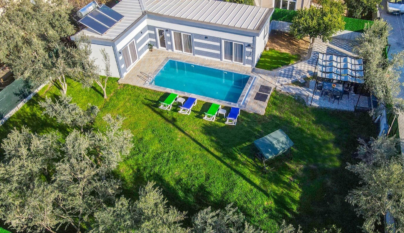 Fethiye, Karagedik bölgesinde, 2 odalı, Özel Havuzlu Villa