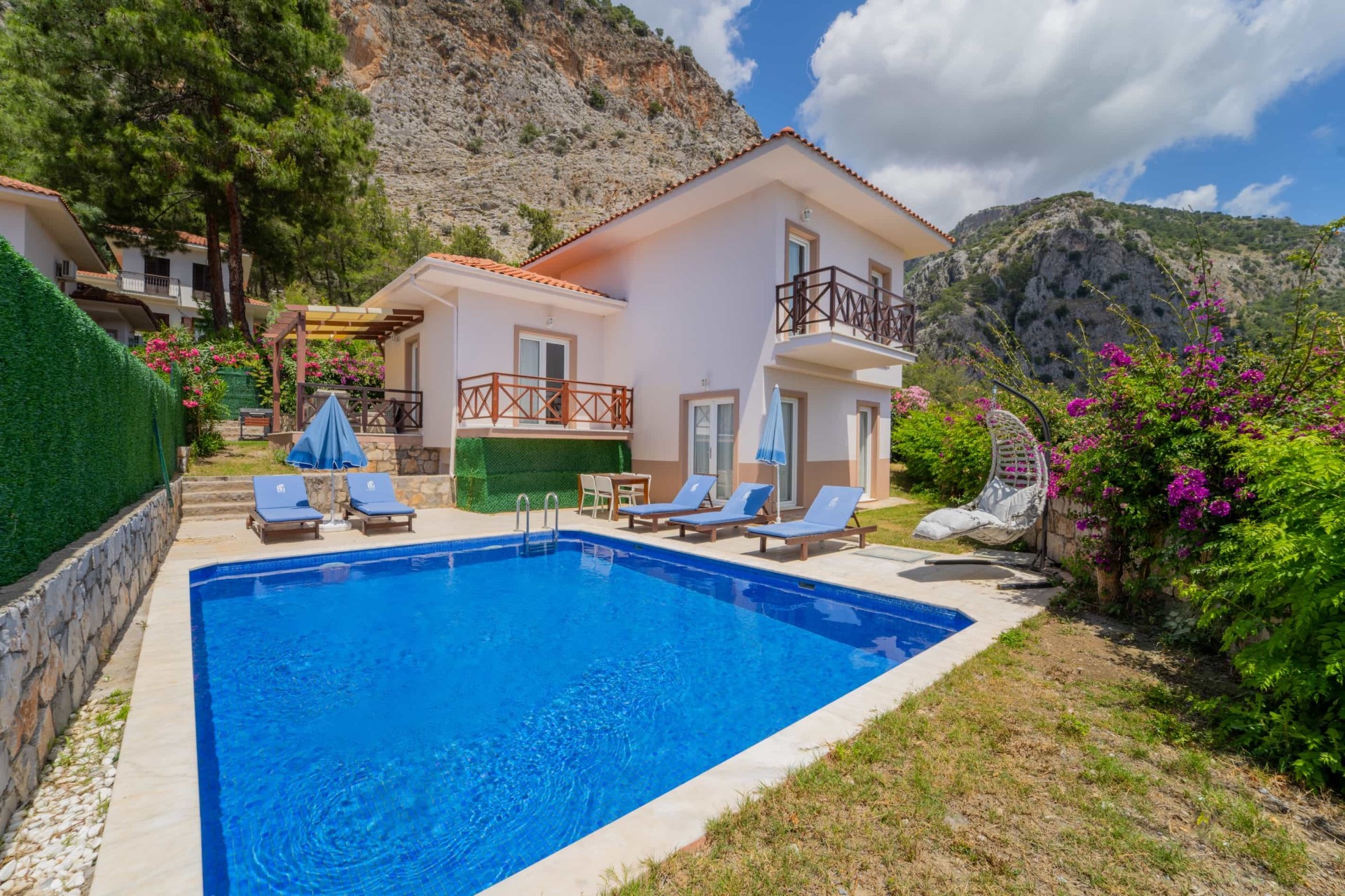 Göcek bölgesinde, 4 odalı, Özel Havuzlu Villa